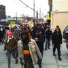 NYPD Brandishes "LRAD X" At Kimani Gray Protest In Brooklyn